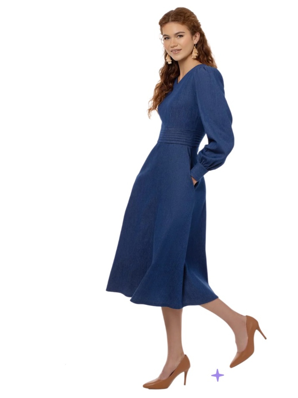BETTY HANNAH THE ELIZABETH IN
MIDI LENGTH SIZE M NWT - Picture 6 of 11